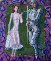 Chivalry in Tranquillity - click here to see an enlargement (opens a new window in front of this page)
